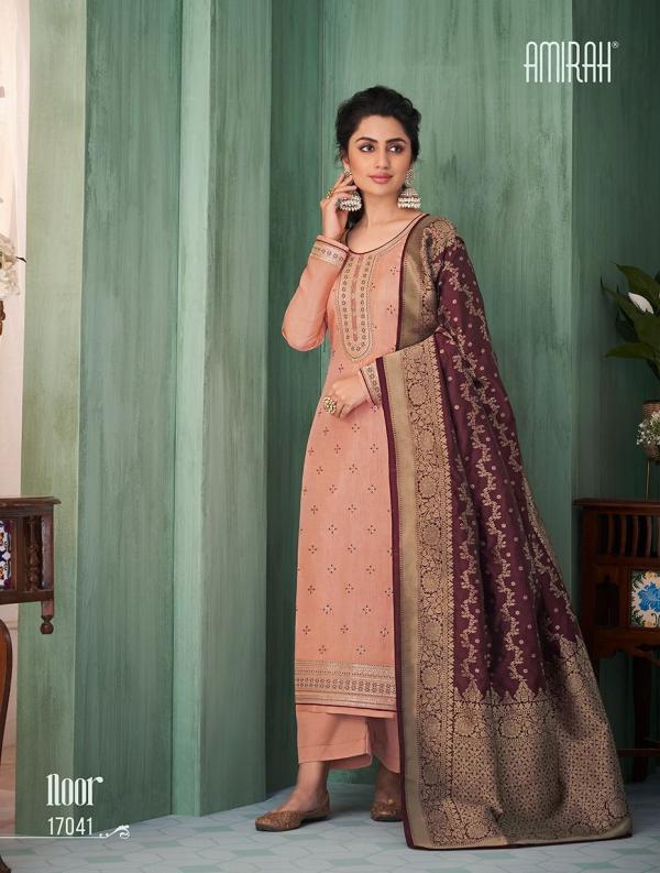 Amirah Noor Ocassional Chinon Designer Salwar Suit Collection